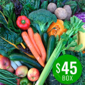 $45 Fruit & Veg Box (remember min order value is $65)