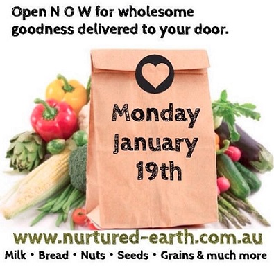 Next delivery Monday 19 January