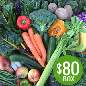 $80 Fruit and Veg box packed with wholesome seasonal produce