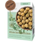 Macadamias, Premium Oven Roasted w Aust Saltbush 100g
