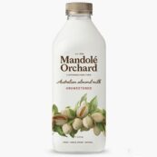 Almond Milk, Activated & Unsweetened 1L from the fridge